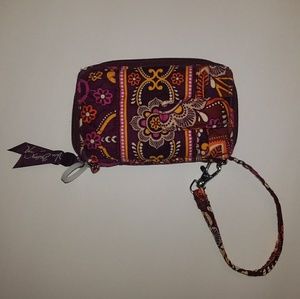 Vera Bradley Wristlet Wallet Safari Sunset